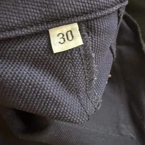 Outlier NYC OG climbers size 30 non hemmed black